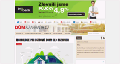 Desktop Screenshot of dumazahrada.cz